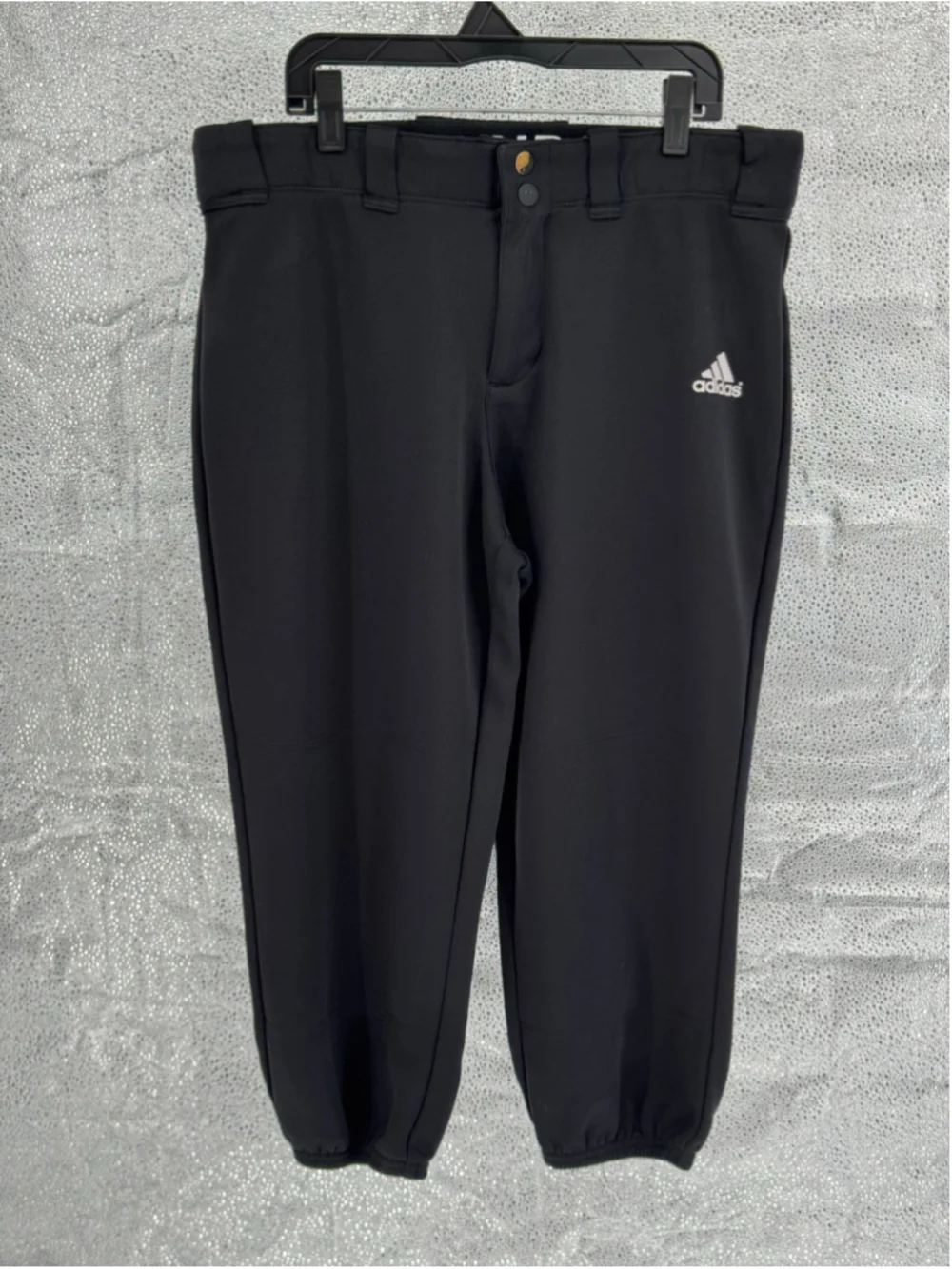 Men's Adidas Baseball Pants Black Size L